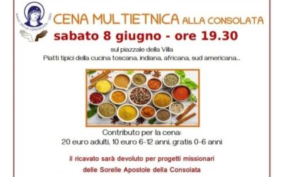 Cena multietnica alla Consolata