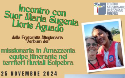 Incontro con Suor Maria Eugenia Lloris Aguado