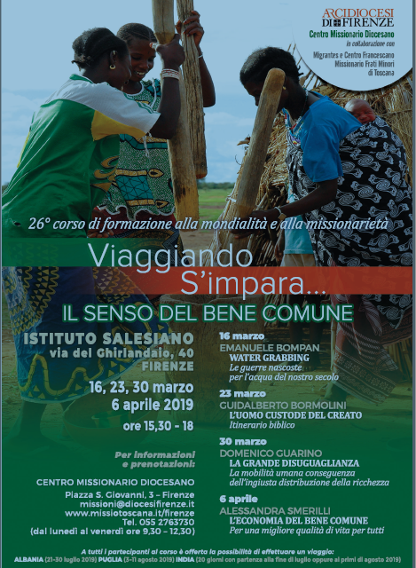 VIAGGIANDO SI IMPARA IL SENSO DEL BENE COMUNE