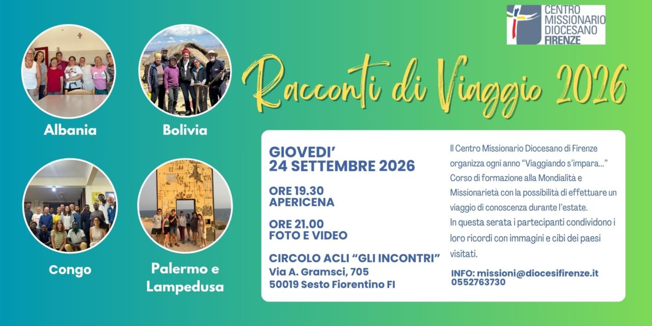 Racconti di Viaggio 2026