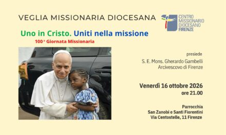 Veglia ottobre missionario 2026